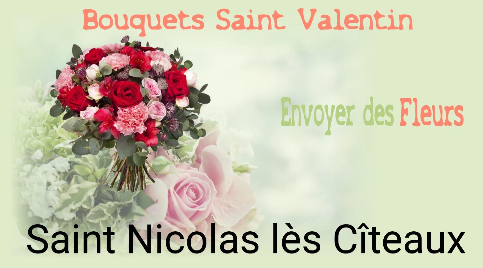 Roses de Saint-Valentin livrées à Saint-Nicolas-lès-Cîteaux